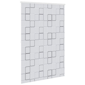 Duschrollo 160x240 cm Quadratmuster