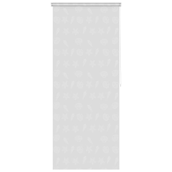 Duschrollo 80x240 cm Seesternmuster