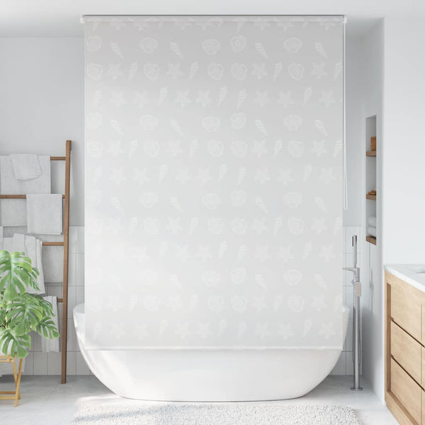 Duschrollo 140x240 cm Seesternmuster