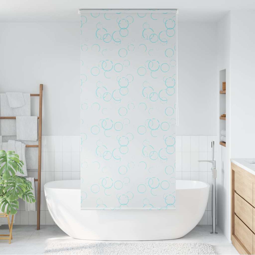 Duschrollo 80x240 cm Blasenmuster