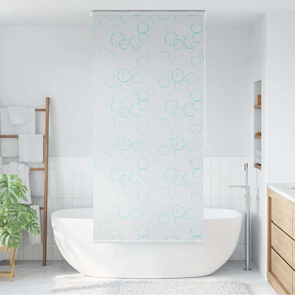 Duschrollo 80x240 cm Blasenmuster