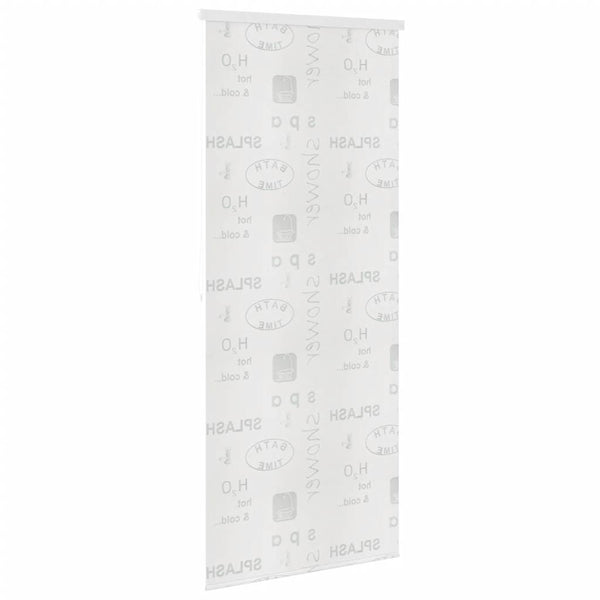 Duschrollo 80x240 cm Splash-Design
