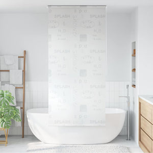 Duschrollo 120x240 cm Splash-Design
