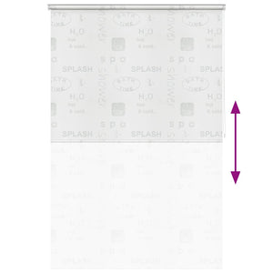 Duschrollo 140x240 cm Splash-Design