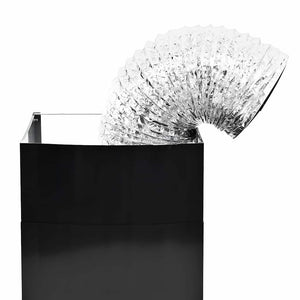 Wand-Dunstabzugshaube Schwarz 60cm 756m³/h