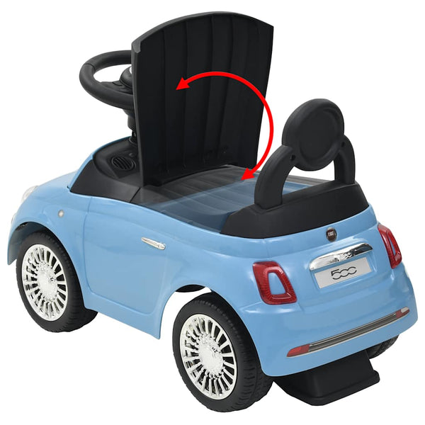 Fiat 500 Aufsitzauto Blau