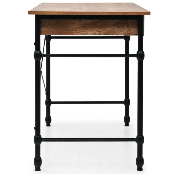 Schreibtisch mit Schublade 110 x 55 x 75 cm Eichenfarbe
