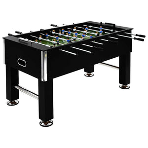 60kg Stahl-Kickertisch - 140cm Schwarz