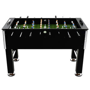 60kg Stahl-Kickertisch - 140cm Schwarz