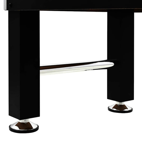 60kg Stahl-Kickertisch - 140cm Schwarz
