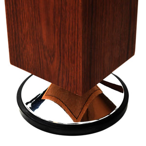 Stahl-Kickertisch - 140cm Braun