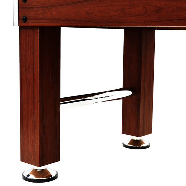 Stahl-Kickertisch - 140cm Braun