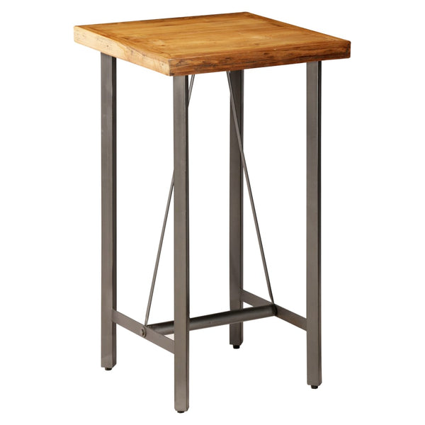 Bar-Set 3-tlg. Recyceltes Massivholz Teak