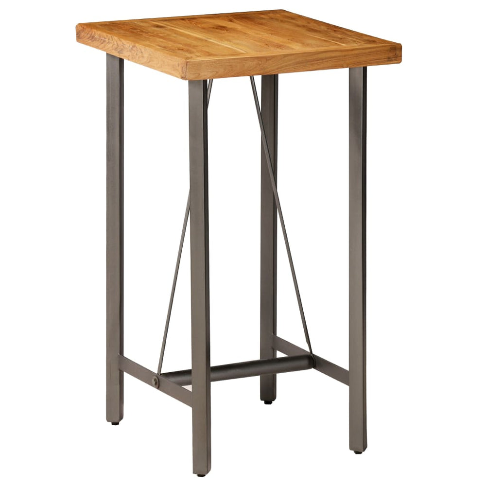 Bar-Set 3-tlg. Recyceltes Massivholz Teak