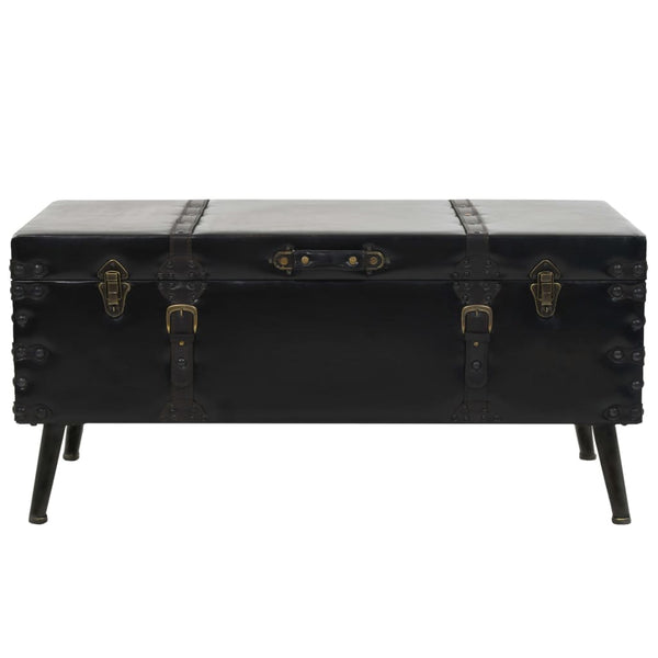 Couchtisch MDF und Stahl 102x51x48 cm