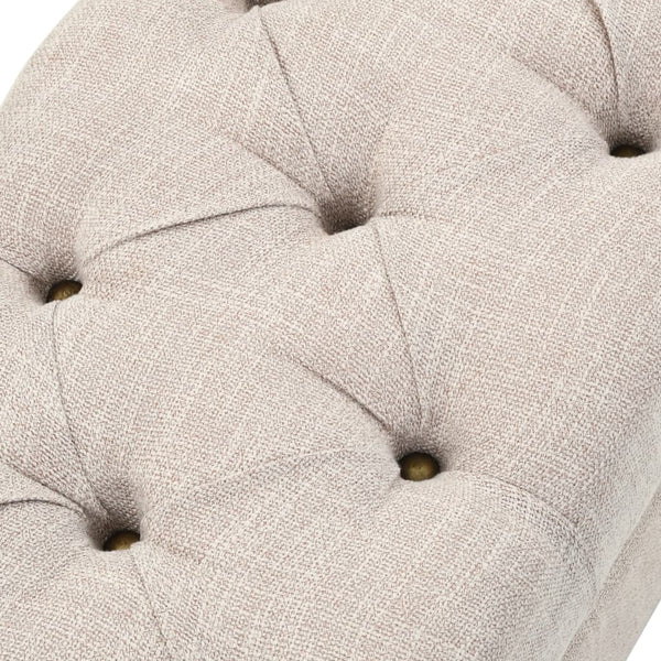 vidaXL Banc de rangement en bois massif et acier 111 x 34 x 37 cm