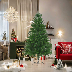Künstlicher Weihnachtsbaum Naturgetreue Nadeln 180 cm Grün