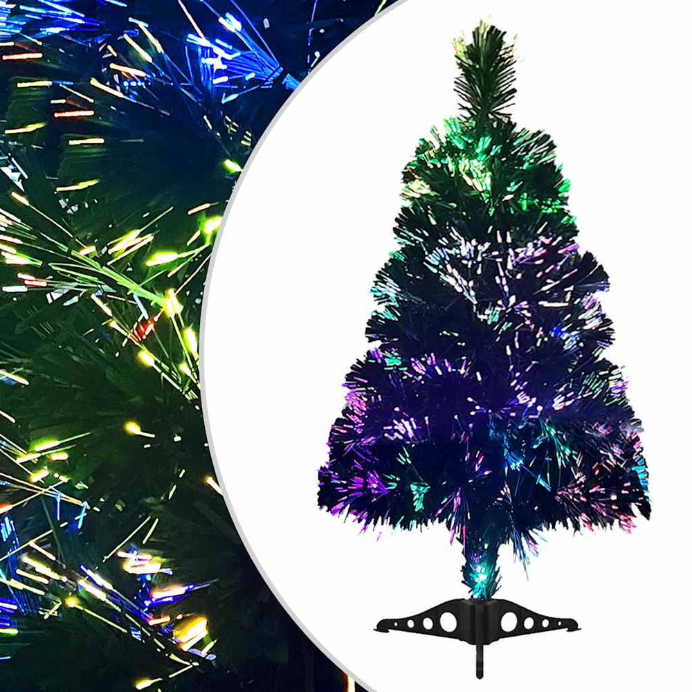 Künstlicher Weihnachtsbaum Glasfaser 64 cm Grün