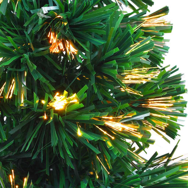 Künstlicher Weihnachtsbaum Glasfaser 64 cm Grün