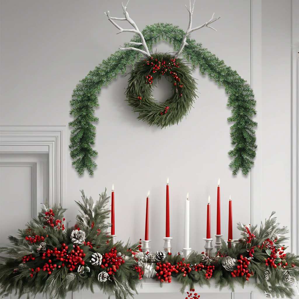 vidaXL Guirlande de Noël en PVC 20 m