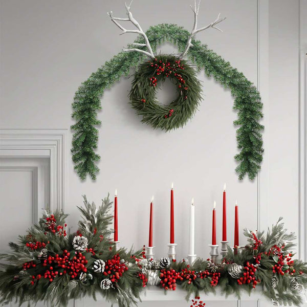 vidaXL Guirlande de Noël en PVC 20 m