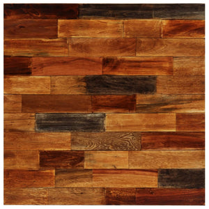 vidaXL Table de bar en bois de récupération massif 70x70x106 cm