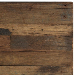 Opium-Couchtisch Altholz und Stahl 110×60×35 cm