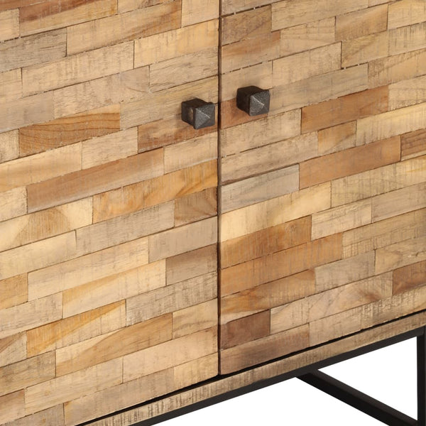 Sideboard Recyceltes Teakholz 60x30x75 cm