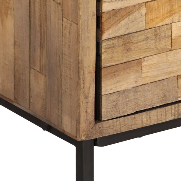 Sideboard Recyceltes Teakholz 60x30x75 cm