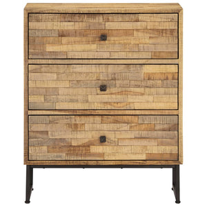 Sideboard Recyceltes Teakholz 60x30x75 cm
