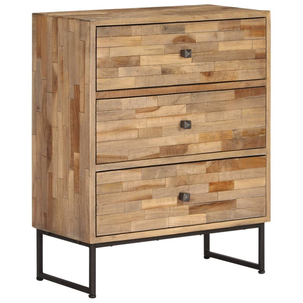 Sideboard Recyceltes Teakholz 60x30x75 cm
