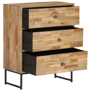 Sideboard Recyceltes Teakholz 60x30x75 cm