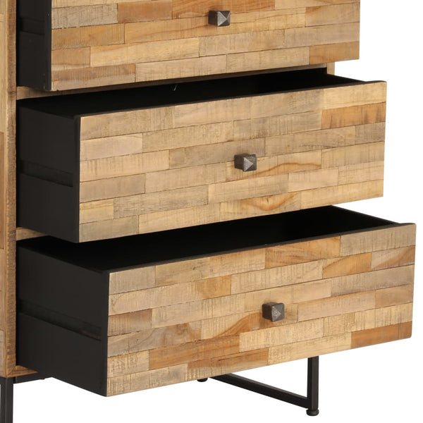 Sideboard Recyceltes Teakholz 60x30x75 cm