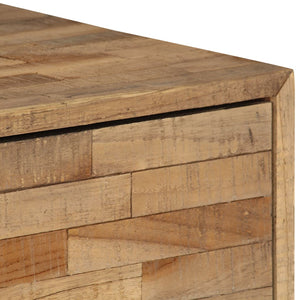 Sideboard Recyceltes Teakholz 60x30x75 cm