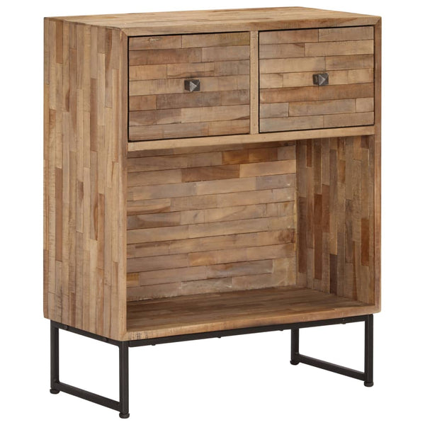 vidaXL Buffet en teck recyclé 60x30x75 cm
