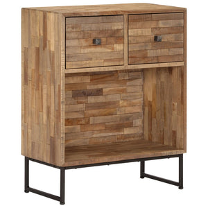 vidaXL Buffet en teck recyclé 60x30x75 cm