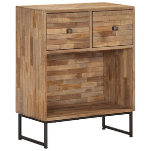 vidaXL Buffet en teck recyclé 60x30x75 cm