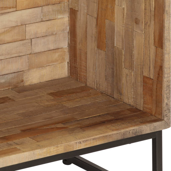 Sideboard Recyceltes Teakholz 60x30x75 cm