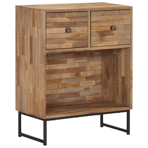 Sideboard Recyceltes Teakholz 60x30x75 cm