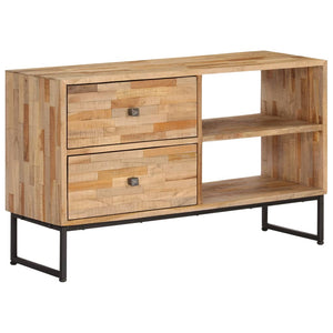 TV-Schrank Recyceltes Teakholz 90x30x55 cm