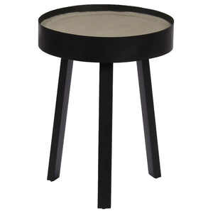 Couchtisch mit Tischplatte aus Beton 40x55 cm
