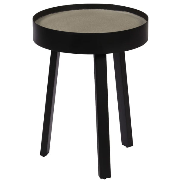 Couchtisch mit Tischplatte aus Beton 40x55 cm
