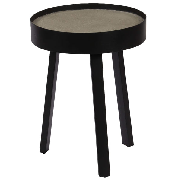 Couchtisch mit Tischplatte aus Beton 40x55 cm