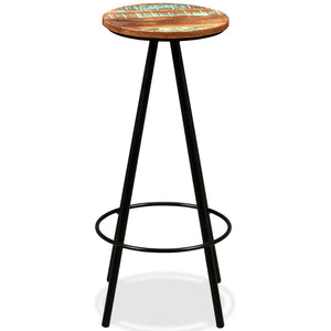 3-tlg. Bar-Set Massivholz Akazie und Altholz