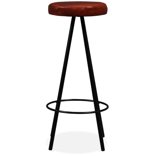Bar-Set 7-tlg. Massivholz Akazie und Echtleder