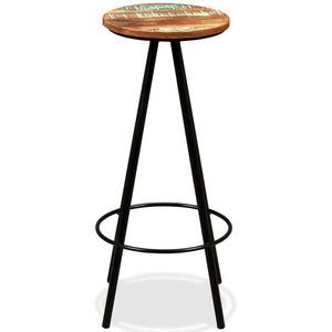 7-tlg. Bar-Set Massivholz Akazie und Altholz