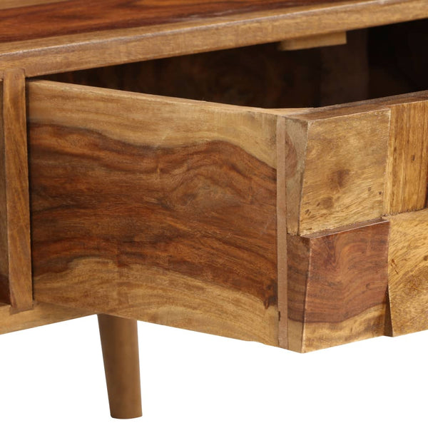 Couchtisch Massivholz Akazie Honigbraun 110x50x37 cm