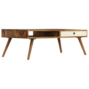 Couchtisch 110x50x35 cm Massivholz Akazie