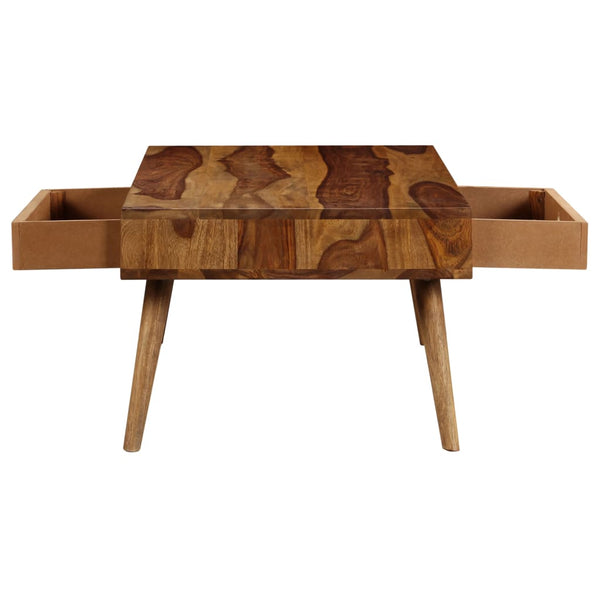 Couchtisch 110x50x35 cm Massivholz Akazie