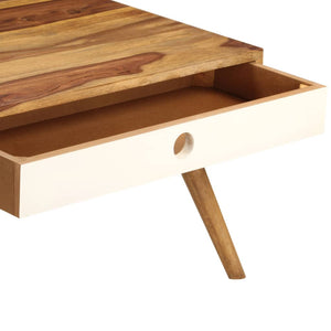 Couchtisch 110x50x35 cm Massivholz Akazie